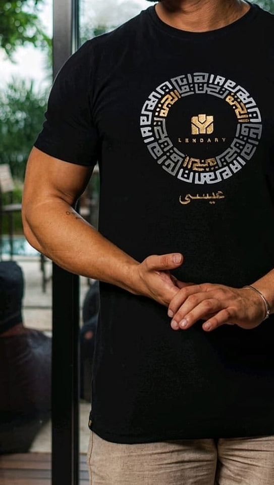 T-shirt Lendary Metalizada Preta