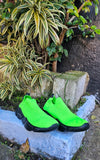 Tênis Meia Kangu Flayt Verde Neon