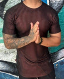 T-shirt Preta Metalizada Gliter