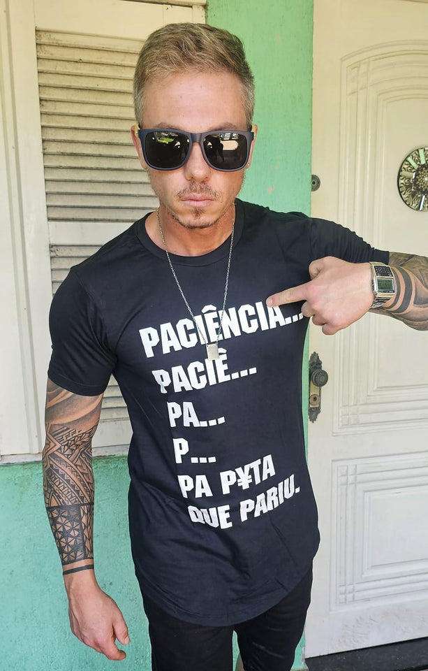 T-shirt Paciência Pariu