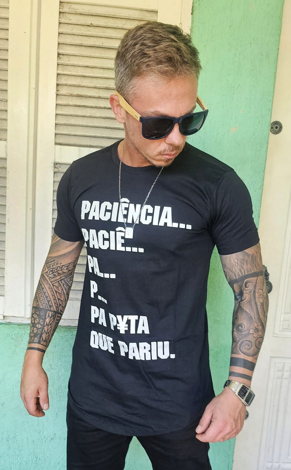 T-shirt Paciência Pariu