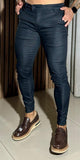 Calça Alfaiataria Skinny Hero Preta Mescla