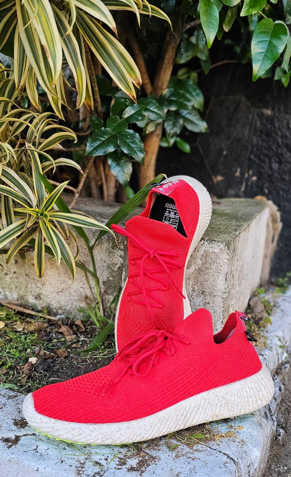 Tênis Meia Kangu Wave Vermelho Nature