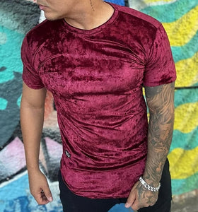 T-shirt Glossy Sangria