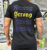 T-shirt Strong Detalhe Amarelo