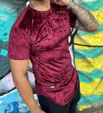 T-shirt Glossy Sangria