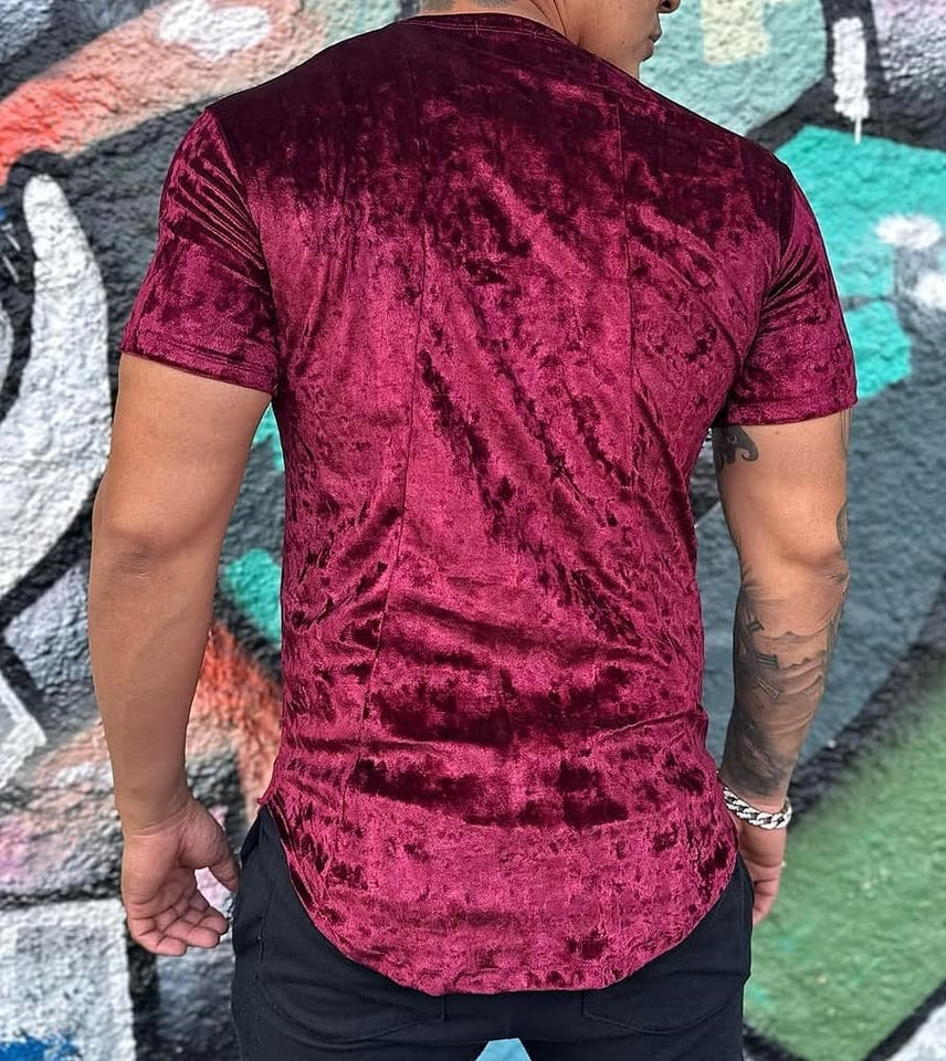 T-shirt Glossy Sangria