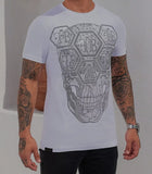 T-shirt Skull Pedraria Branca