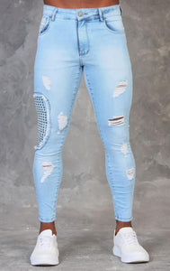 Calça Destroyed Skinny Codi Termocolante