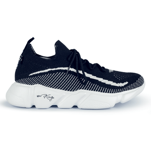 Tênis Kangu Flayt Level Black solado branco