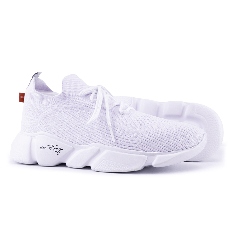 Tênis Kangu Meia Flayt White