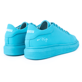 Tênis Kangu Oversized Courino sintético Azul aurora
