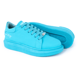 Tênis Kangu Oversized Courino sintético Azul aurora