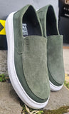 Sapato Mocassim Iate Verde Camurça Kangu