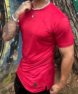 T-shirt Classic Suede Vermelha