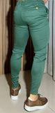 Calça Alfaiataria Skinny Hero Verde Militar