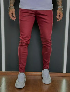 Calça Alfaiataria Skinny Jay Jones Vermelha