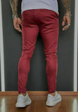 Calça Alfaiataria Skinny Jay Jones Vermelha