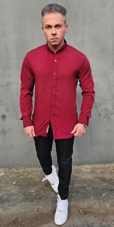 Camisa Premium Exalt Vermelha Manga Longa