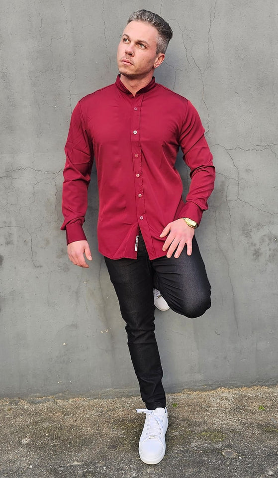 Camisa Premium Exalt Vermelha Manga Longa
