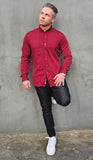 Camisa Premium Exalt Vermelha Manga Longa