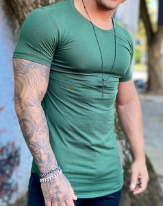 T-shirt Viscolycra Verde Militar