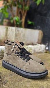 All Boots Suede Kangu Verde Militar