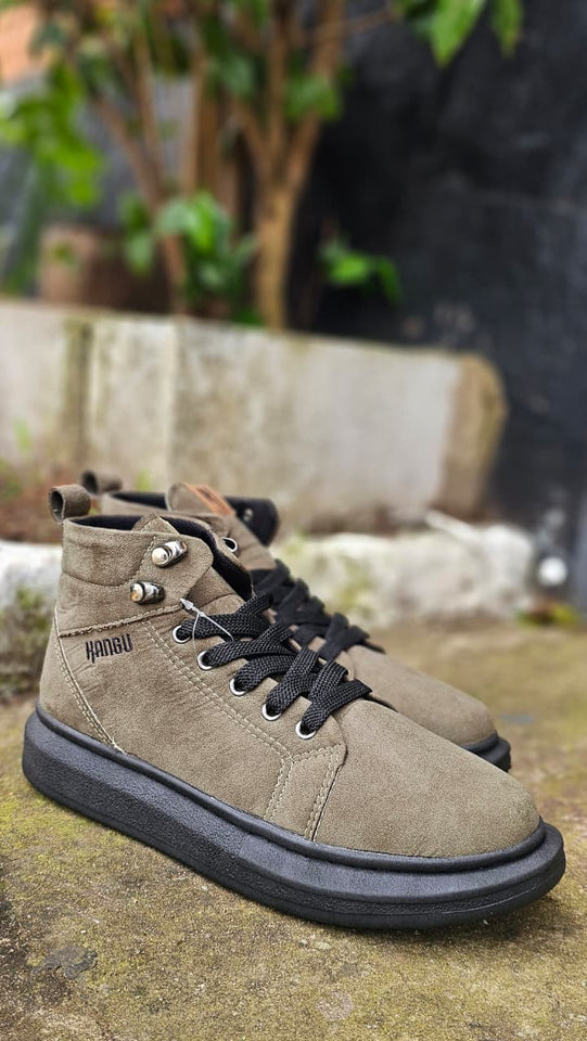 All Boots Suede Kangu Verde Militar
