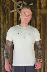 T-shirt Kreta Letreiro Off