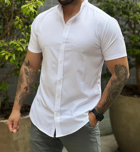 Camisa Premium Exalt Branca Manga Curta