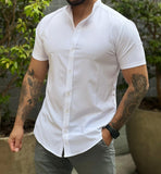Camisa Premium Exalt Branca Manga Curta
